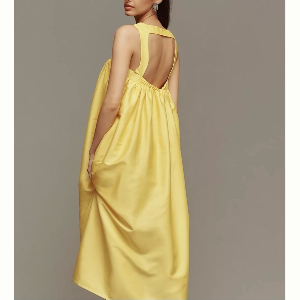 Anthropologie Pinnacle‎ by Shruti Sancheti Square-Neck Babydoll Maxi Dress - Picture 2 of 4